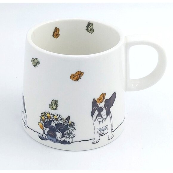 Paws Cafe Mugs-Set of 4 Different Dog Designs-BIA Cordon Bleu - Picture 8 of 11